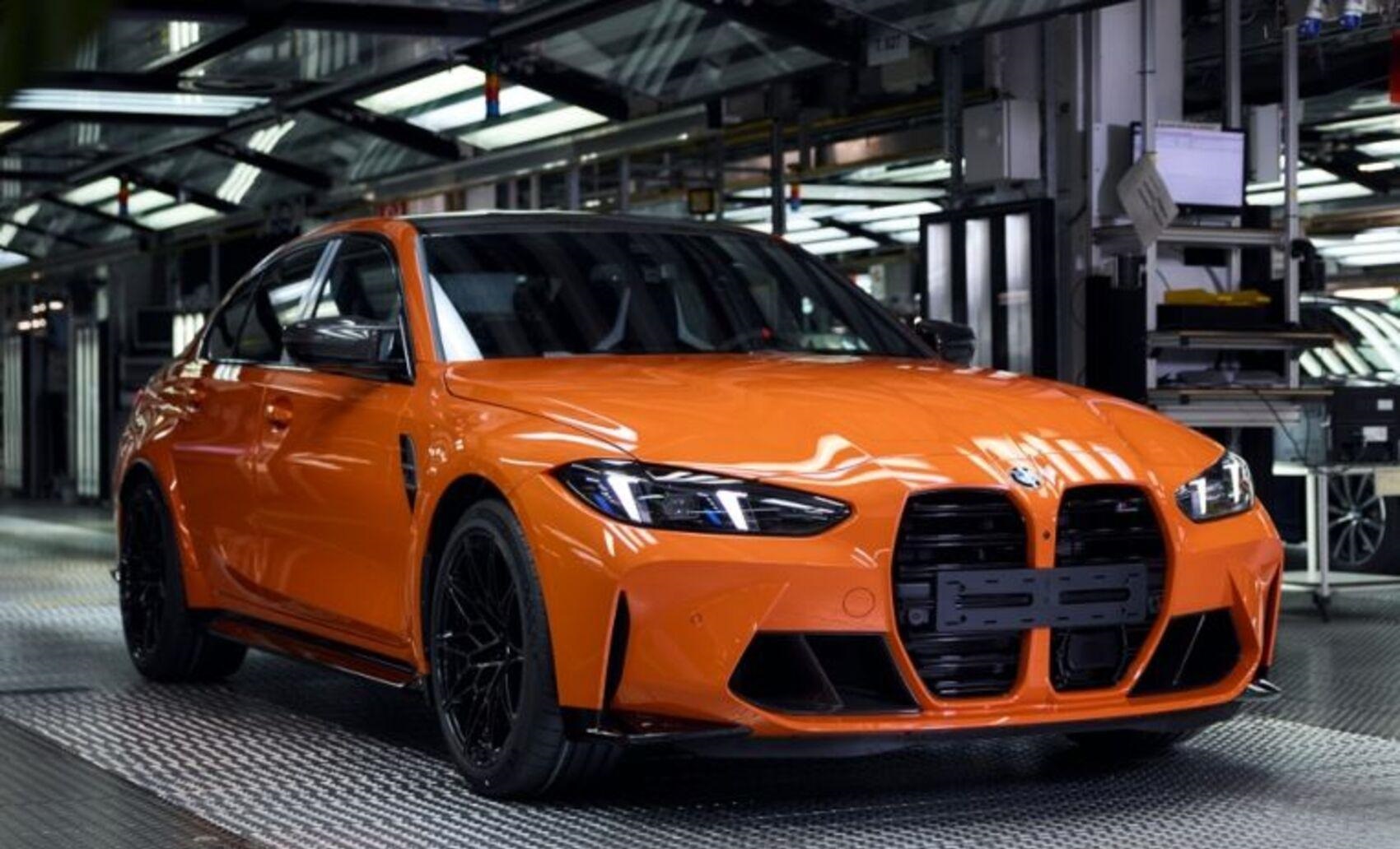 BMW M đạt cột mốc 1 triệu xe xuất xưởng với mẫu M3 G80 mang màu sơn cam đặc biệt