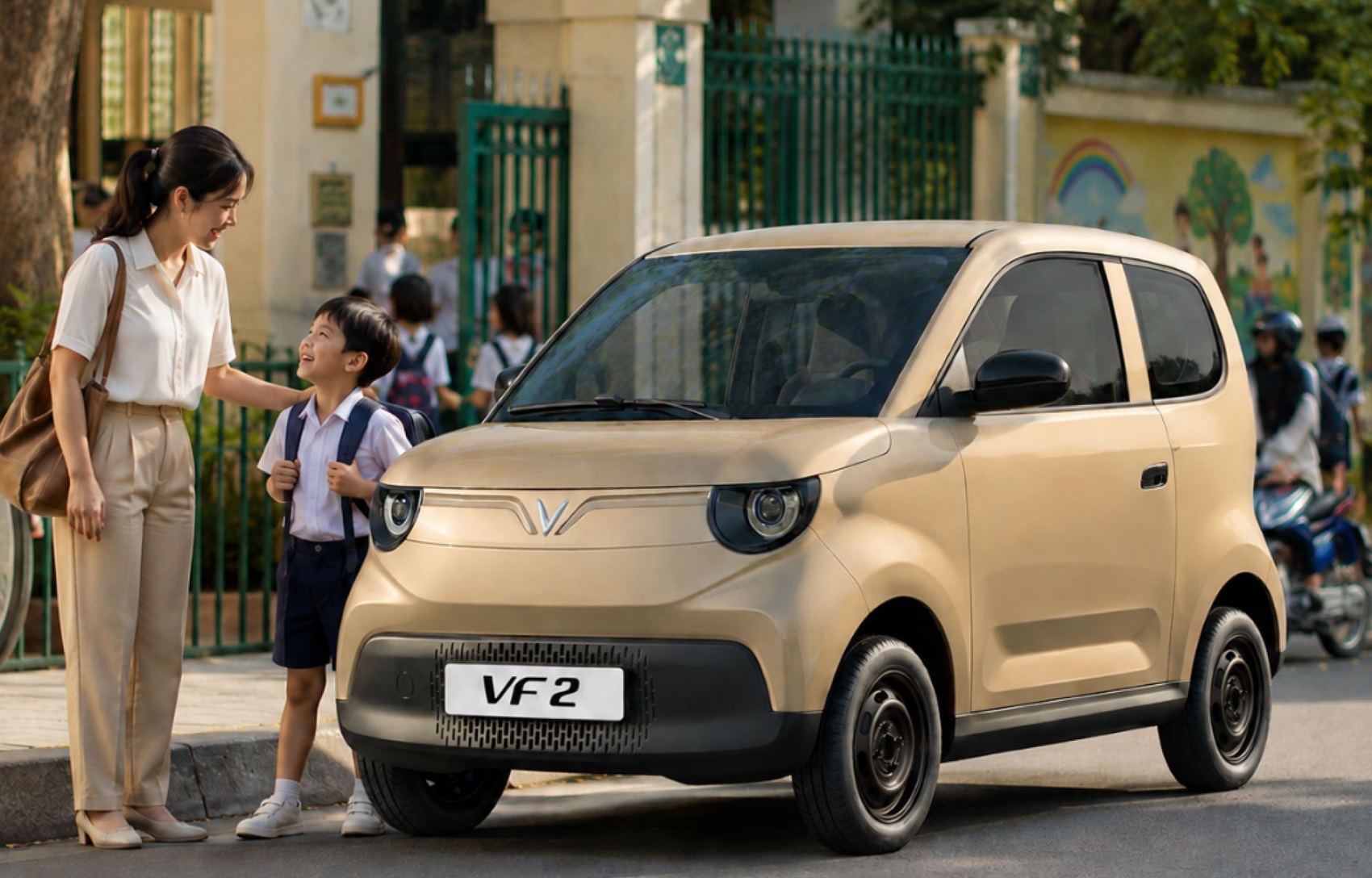 Người dùng lái thử VF 2: Xe nhỏ, dễ lái nhưng vẫn đủ chỗ cho cả nhà