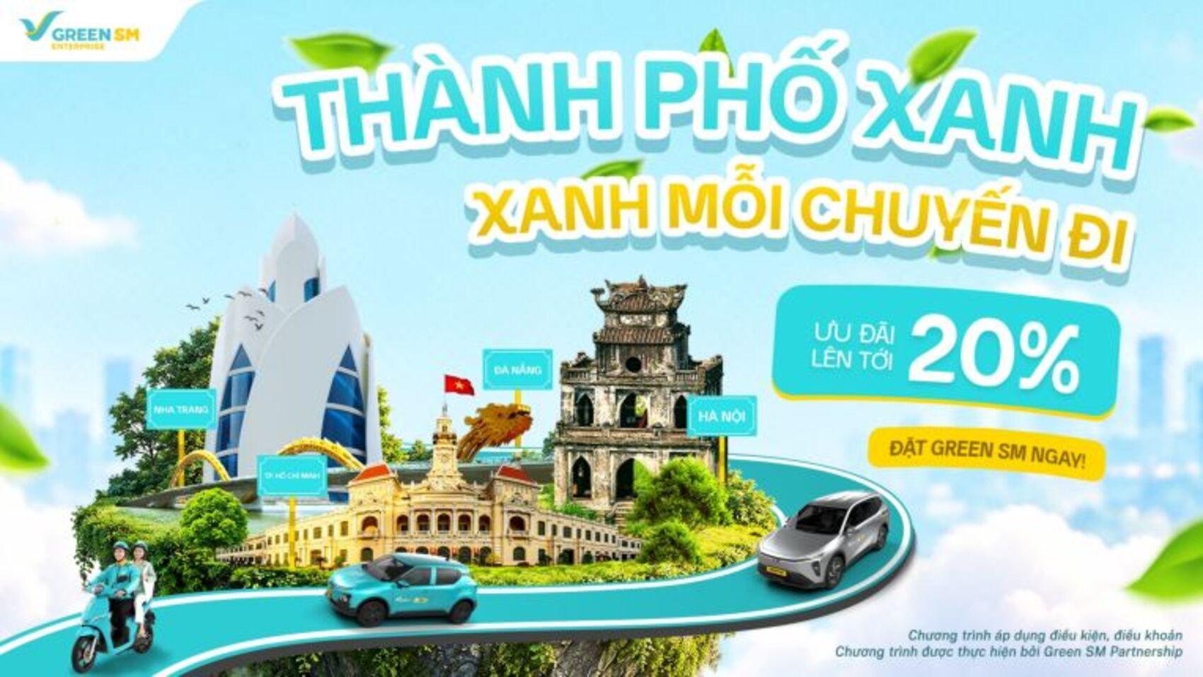 Green SM triển khai chương trình “Thành phố Xanh”: Thúc đẩy giao thông bền vững tại các địa phương