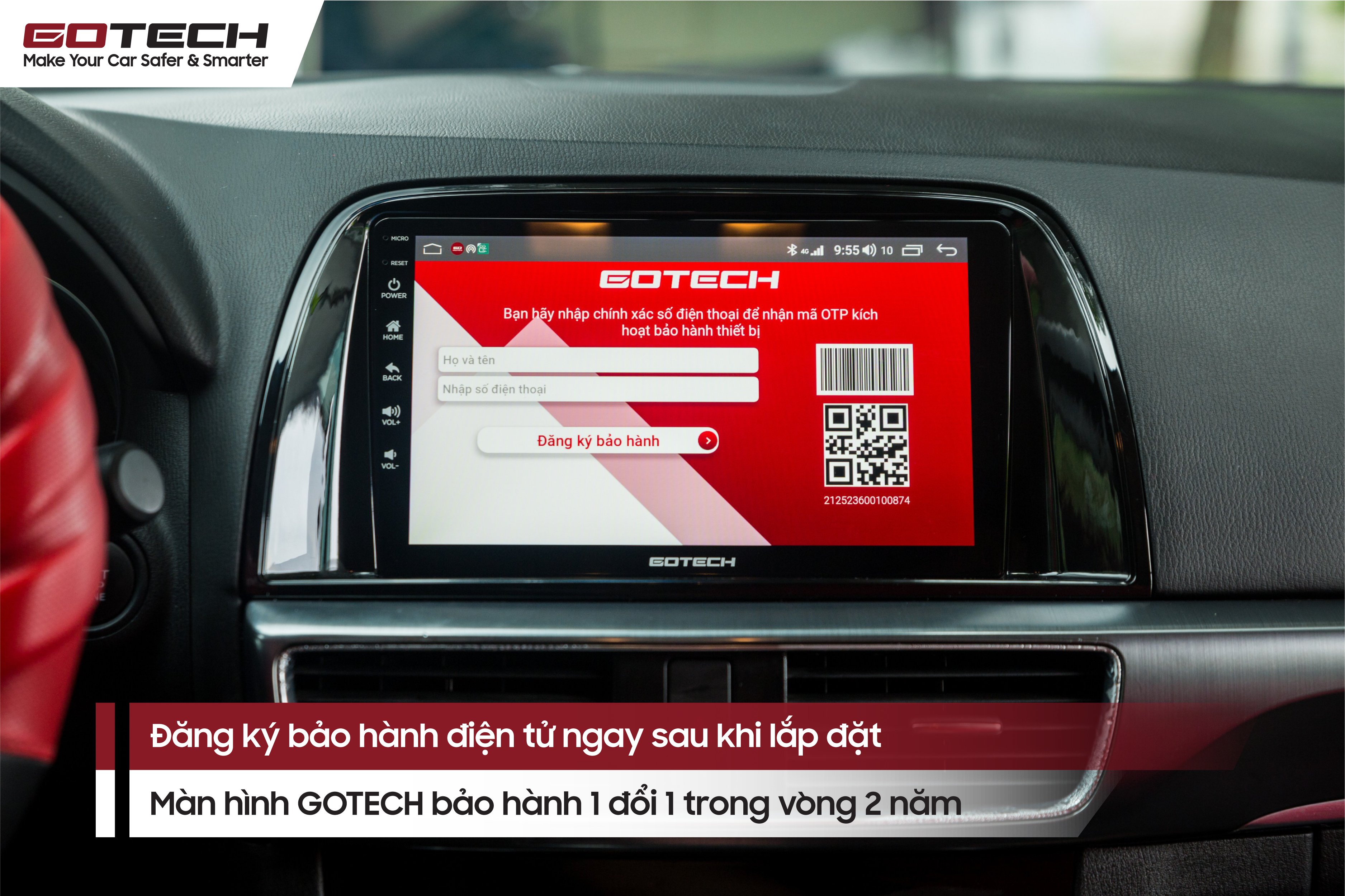 5 việc cần làm ngay khi lắp đặt xong màn hình ôtô thông minh GOTECH