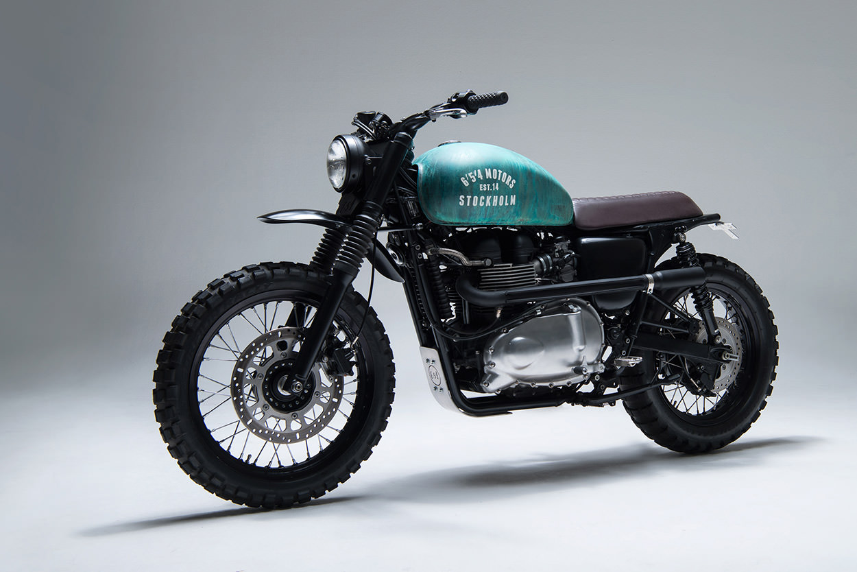 Scrambler Bonneville phong cách Thụy Điển của xưởng độ 6/5/4