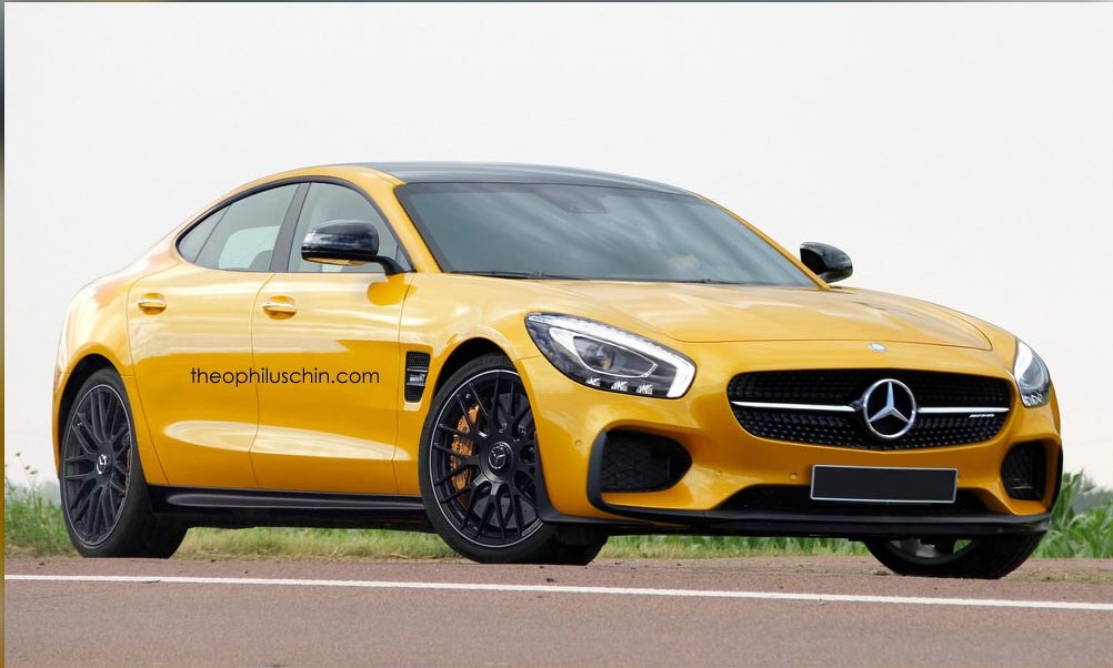 Mercedes-AMG GT4 Concept – Bản sedan của SLS AMG