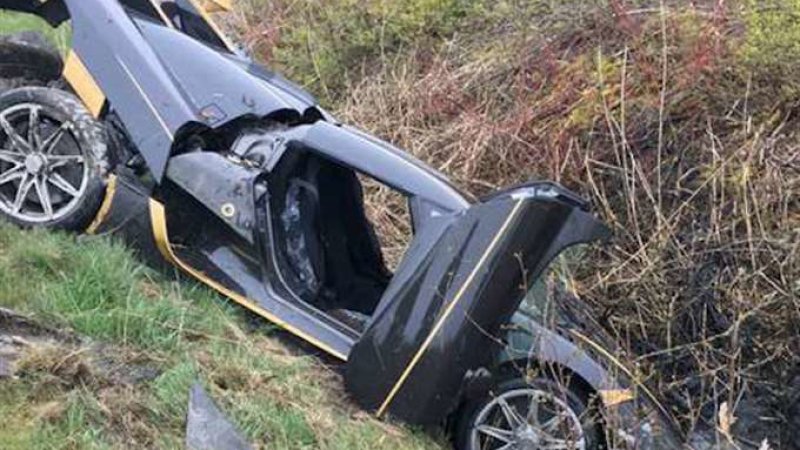 Siêu xe Koenigsegg Agera RS gặp nạn trước khi đến tay khách hàng