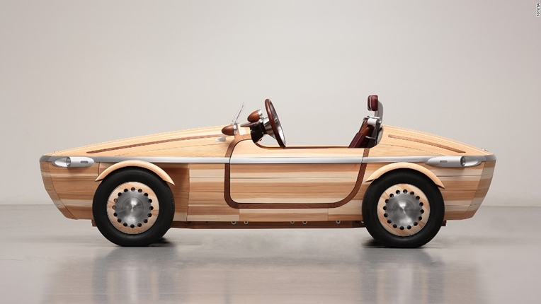 Tương lai xe Toyota có thể làm từ gỗ