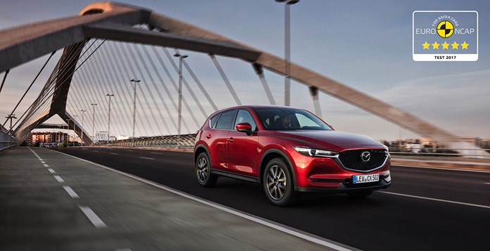 Mazda CX-5 2017 đạt chuẩn an toàn tuyệt đối