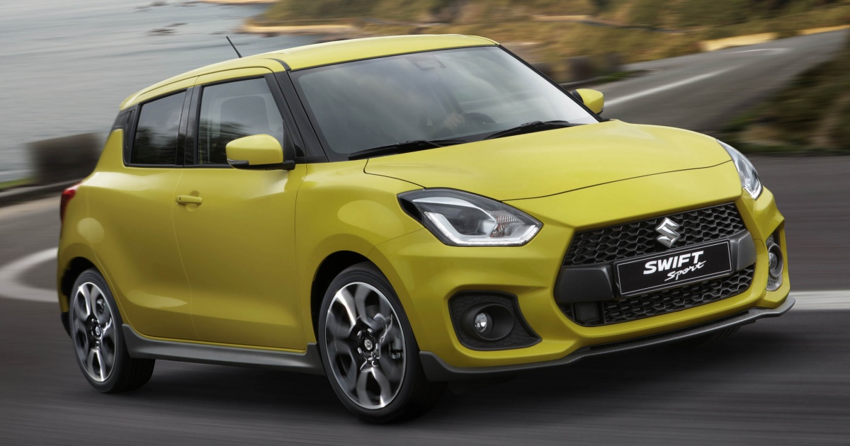 Suzuki Swift Sport hoàn toàn mới lớn hơn nhưng nhẹ hơn