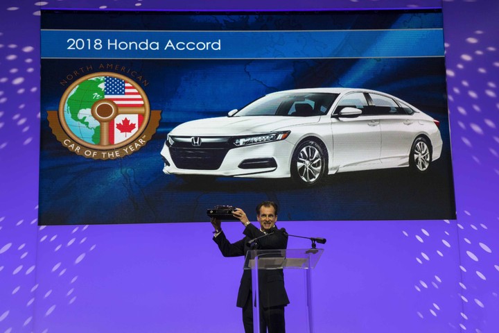 Honda Accord giành giải Xe của năm 2018