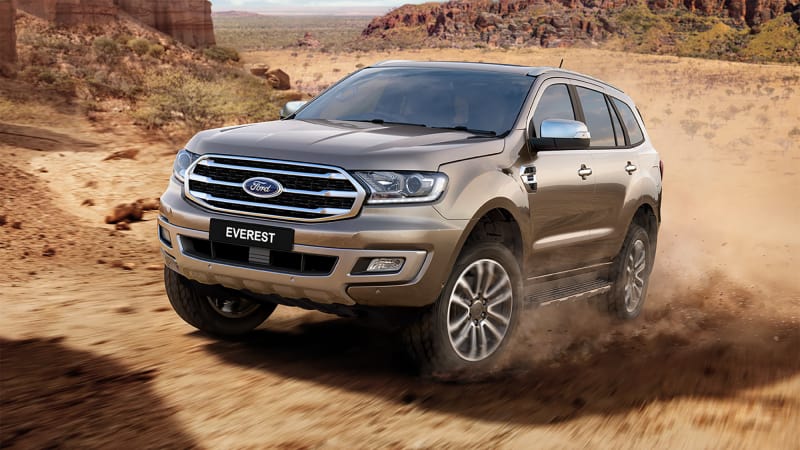 Ford Everest 2019 bán ra từ cuối năm 2018