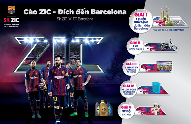 Thay SK ZIC, nhích gần hơn đến quê hương của đội bóng Barcelona