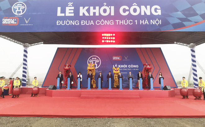 Hà Nội chính thức khởi công xây dựng đường đua F1