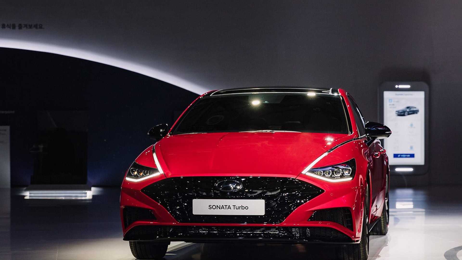 Hyundai Sonata 2020 tăng áp bất ngờ ra mắt Hàn Quốc