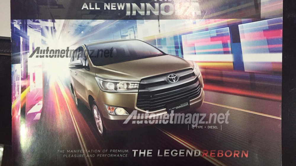 Xuất hiện thông tin chi tiết Toyota Innova 2016