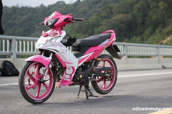 Bản Độ Yamaha Exciter Đầy “Nữ Tính” Của Biker Quảng Ninh