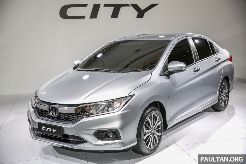 Honda Malaysia bất ngờ đem trưng bày City 2017 trước ngày ra mắt