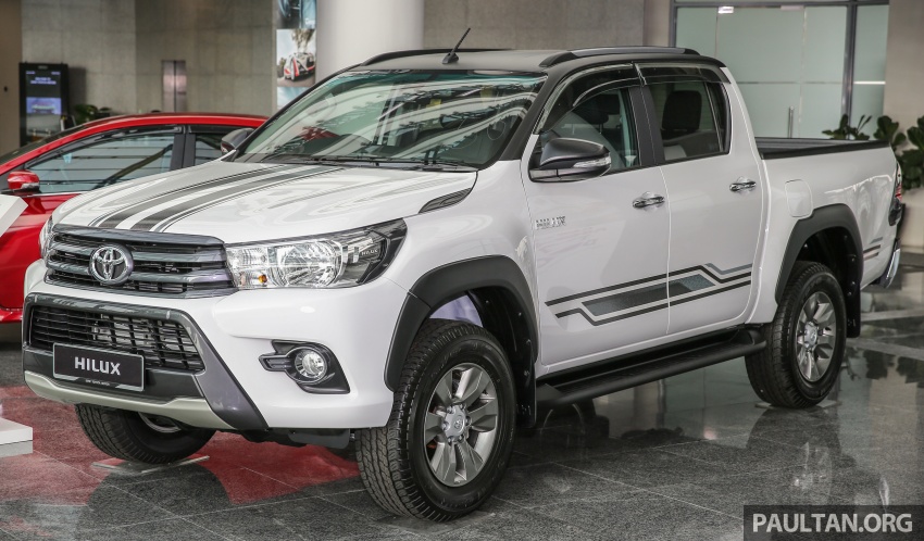 Chi tiết phiên bản đặc biệt Toyota Hilux 2.4G Limited Edition