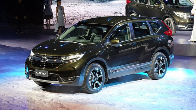 Honda CR-V 2017 bản 7 chỗ chính thức ra mắt tại Thái Lan