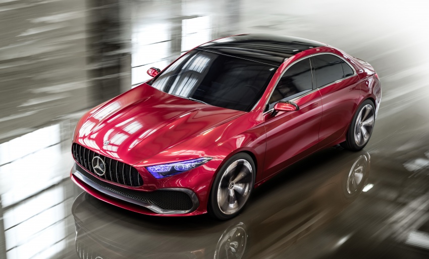 Mercedes-Benz trình làng Concept A Sedan