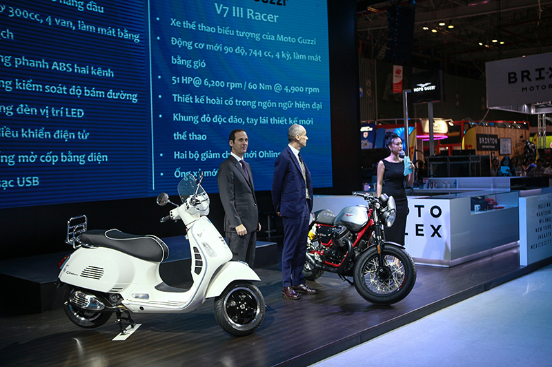 VMCS 2017: Piaggio giới thiệu 2 mẫu xe đẹp mê hồn