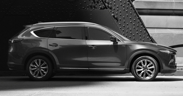 Mazda CX-8 dần lộ diện đầy đủ