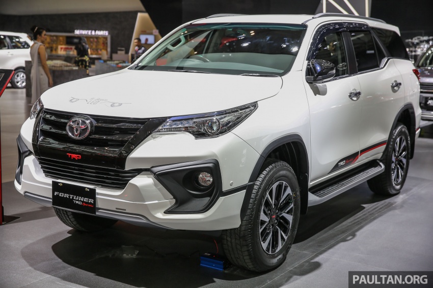 Toyota Fortuner TRD Sportivo trình làng tại Indonesia