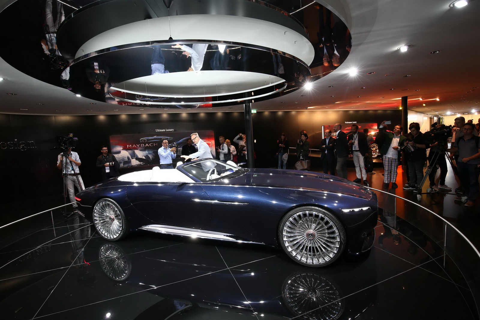 Frankfurt MotorShow 2017: "Người đẹp 6m" Vision Mercedes-Maybach 6 Cabriolet