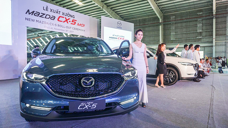 Mazda CX-5 mới chính thức được bán ra với giá cao nhất 989 triệu đồng