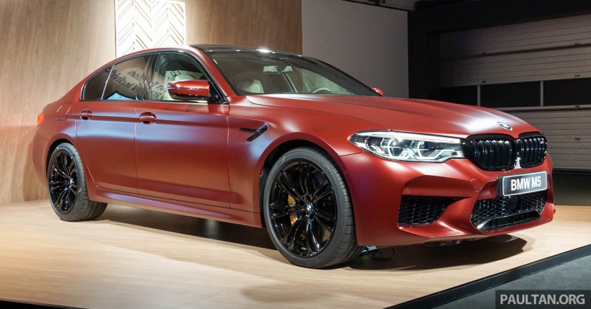 Cận cảnh phiên bản đặc biệt BMW M5 First Edition 2018