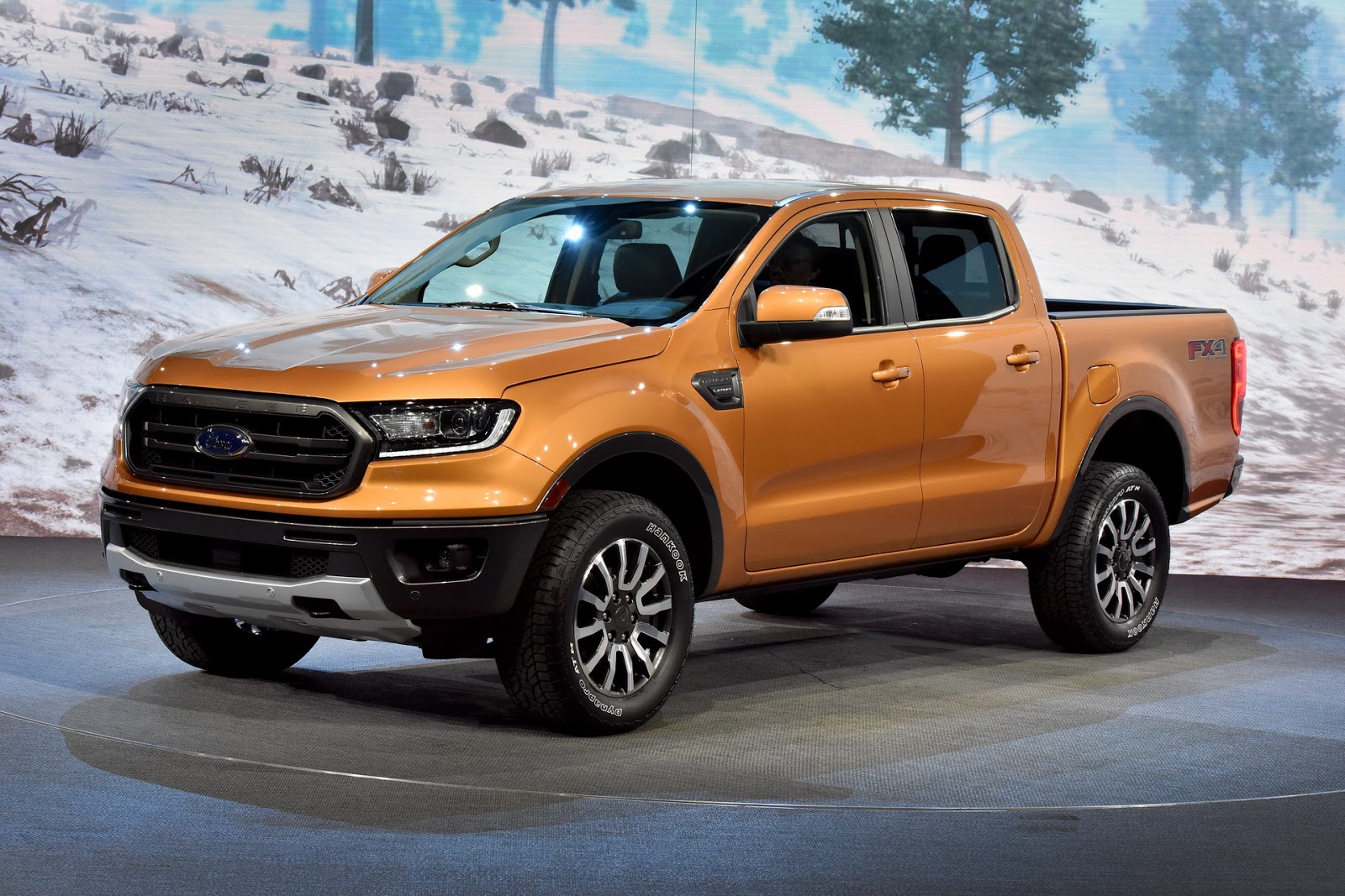 Ảnh thực tế Ford Ranger 2019 trình làng tại Mỹ