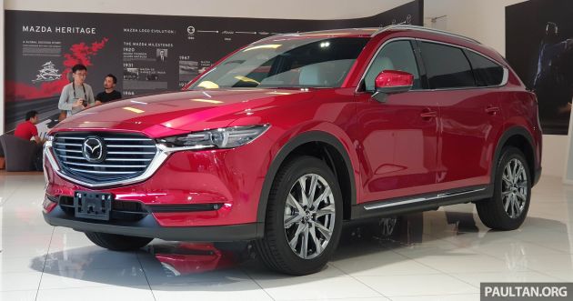 Mazda CX-8 chuẩn bị được bán ra tại Việt Nam ?