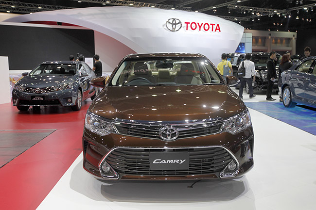 6 phiên bản khác biệt của Camry tại Bangkok Motor Show 2015