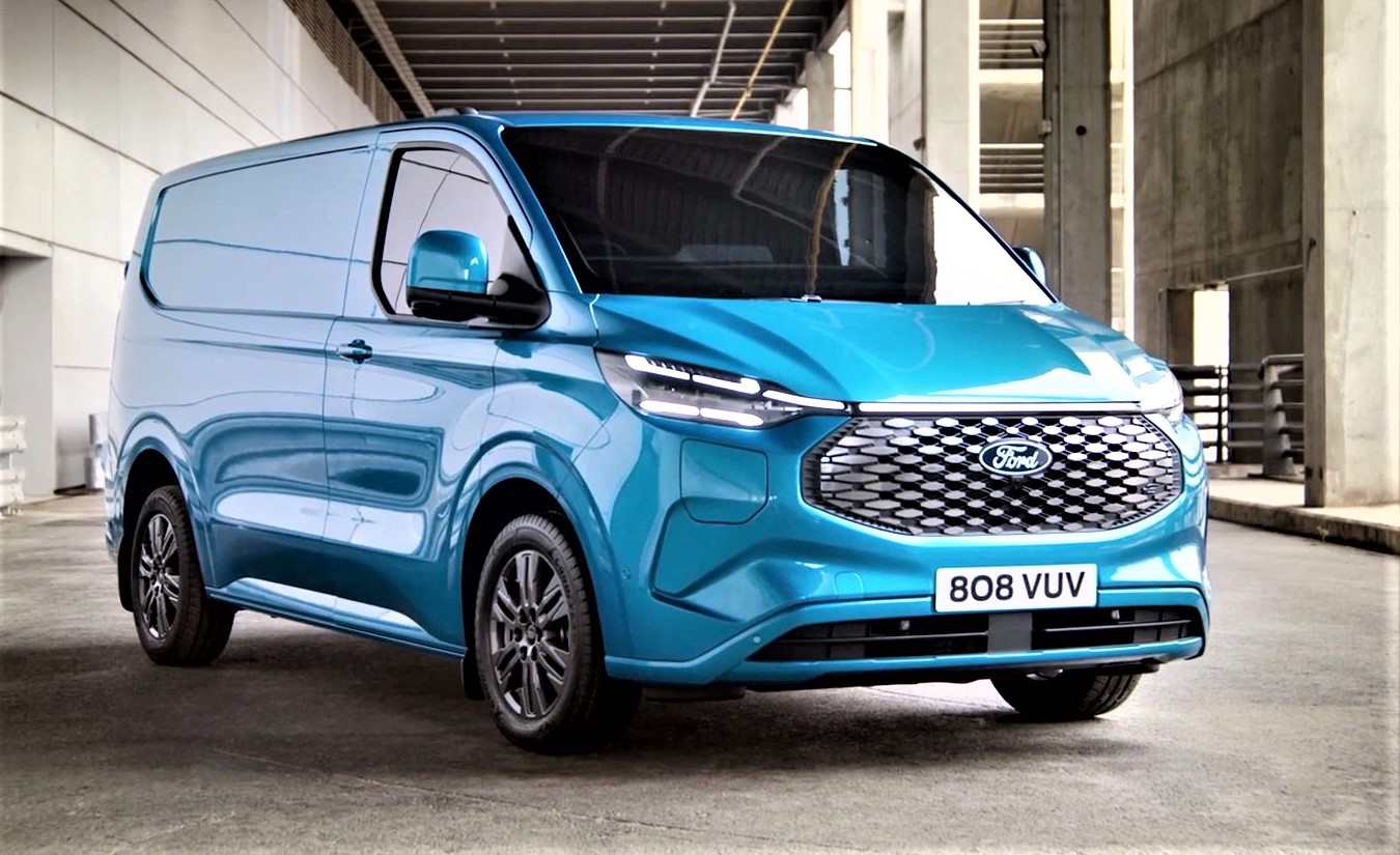 Ford giới thiệu mẫu xe van chạy điện E-Transit Custom