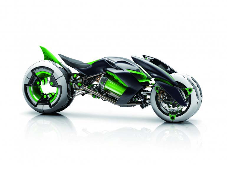 Kawasaki dự định sản xuất môtô điện?