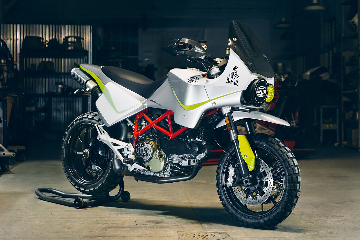 Ducati Hypermotard độ phong cách Dakar