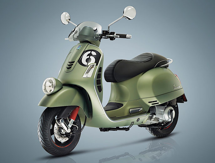 Vespa giới thiệu GTS 300 phiên bản "rêu phong"