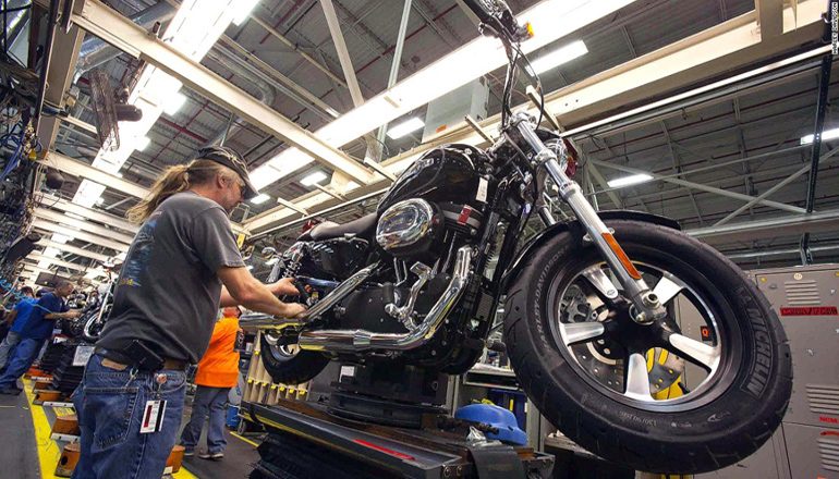 Hiệp hội nhân công chấm dứt hợp tác dài hạn với Harley-Davidson