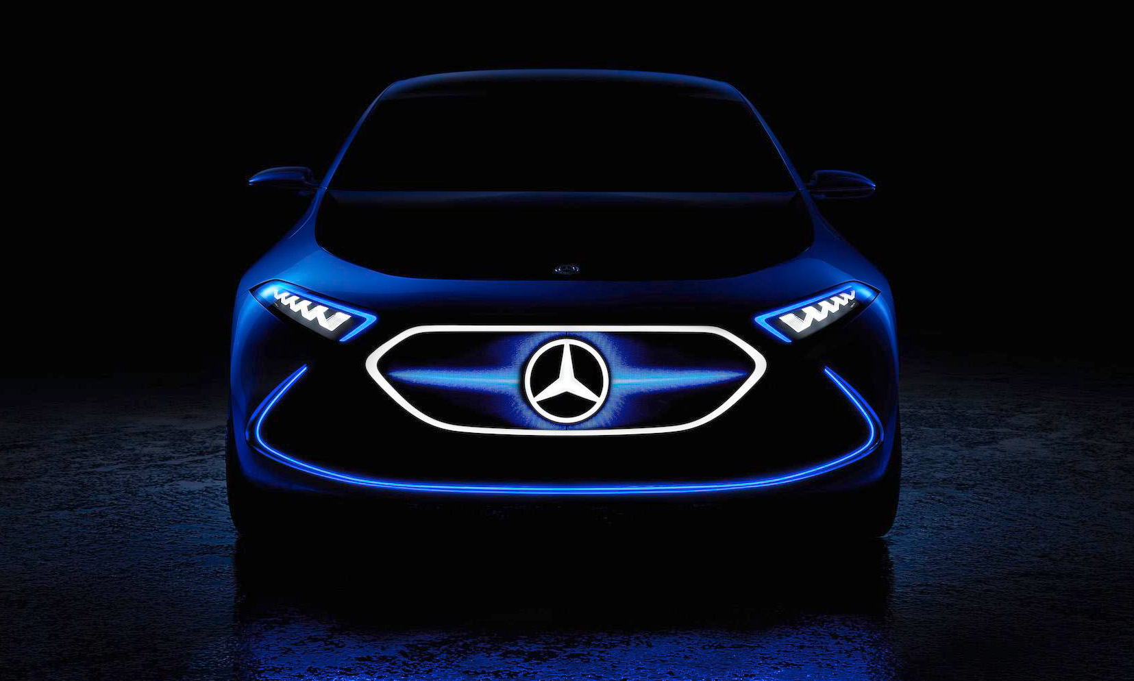 Mercedes tung concept mẫu hatchback chạy điện hoàn toàn mới