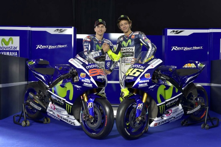 Xe đua Yamaha YZR M1 2015 chính thức được ra mắt