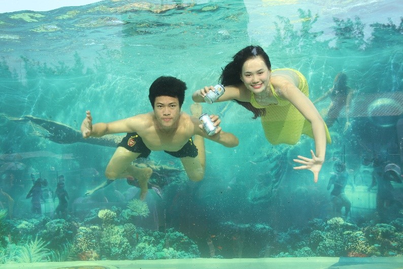 Vi vu tới biển cho mùa hè sảng khoái